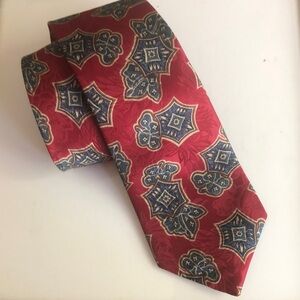 Oscar de la Renta Couture Necktie 100% Silk